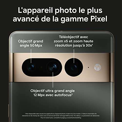 Smartfon Google Pixel 7 Pro 12/128 GB - kolor biały, Amazon.fr stan bardzo dobry - aktualizacja