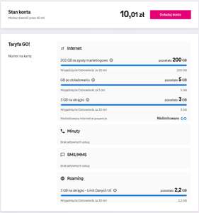 T-Mobile Internet NoLimit na 30 dni + ~230GB za 10 zł