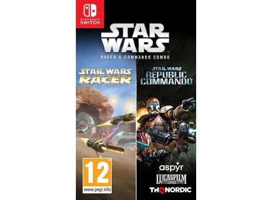 Star Wars Racer i Republic Commando Combo Nintendo Switch KARTRIDŻ