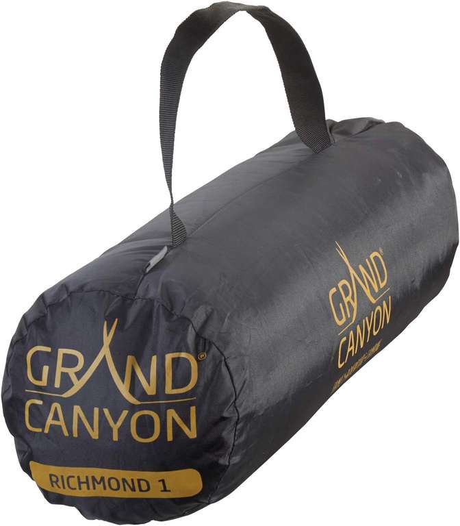 Grand Canyon Richmond 1 – zielony namiot tunelowy dla 1 osoby, fioletowy za 290,88PLN [okazja błyskawiczna]