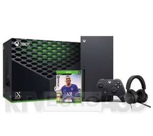 Konsola Xbox Series X + FIFA 22 + słuchawki Stereo Headset Przewodowy