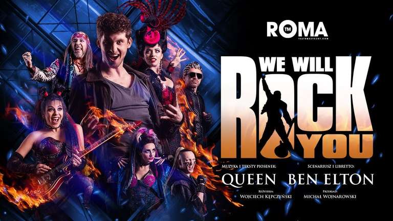 Musical "We Will Rock You" w Teatrze Roma (Warszawa) -20%