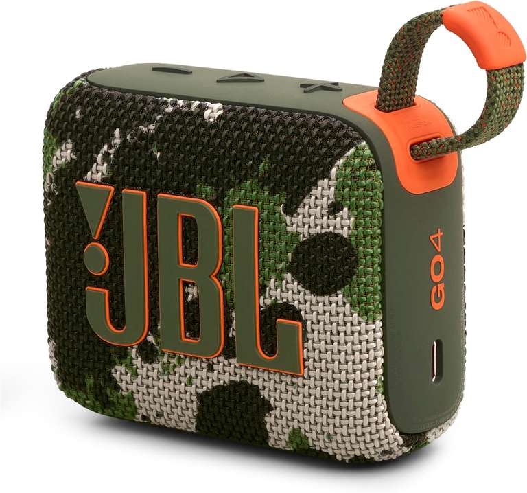 JBL GO 4 moro - Przenośny Bezprzewodowy Głośnik Bluetooth, Wodoodporny i Pyłoszczelny IP67