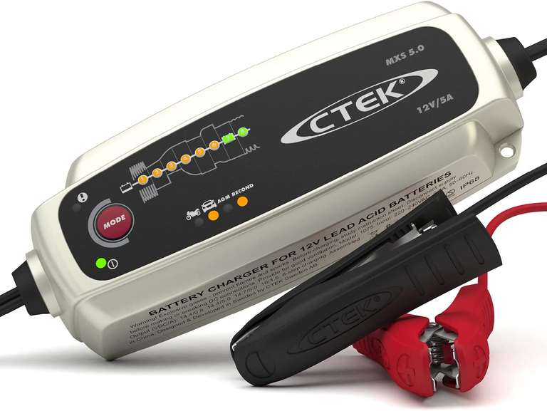 CTEK MXS 5.0 prostownik/ładowarka do akumulatorów samochodowych