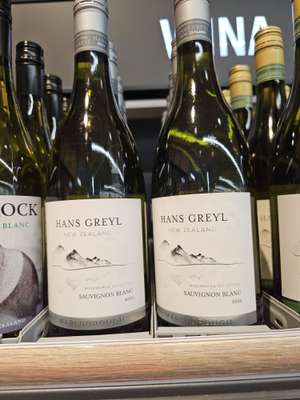 Wino Hans Greyl Sauvignon Blanc z Marlborough Nowa Zelandia [Biedronka] przy zakupie 2 szt.