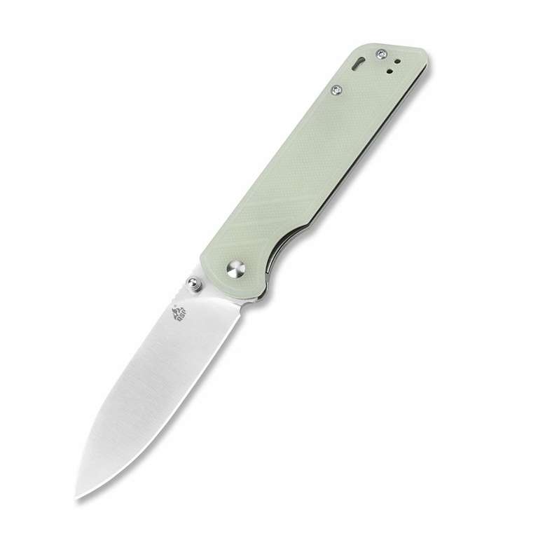 Nóż składany QSP Knife Parrot QS102-H Stal D2 Jade G10