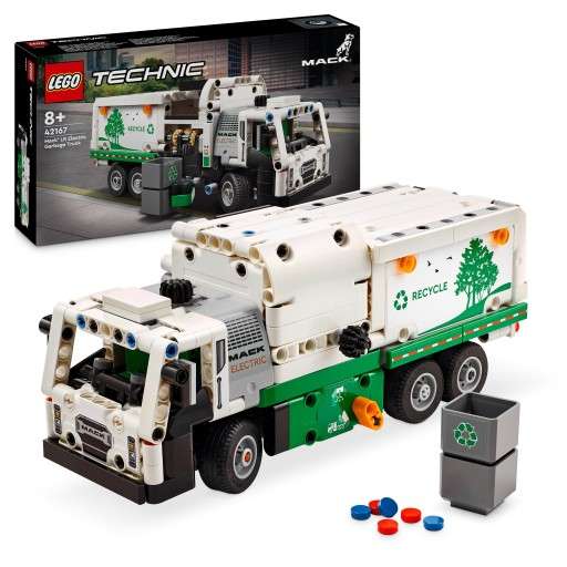 LEGO 42167 Technic - Śmieciarka Mack LR Electric @ Allegro