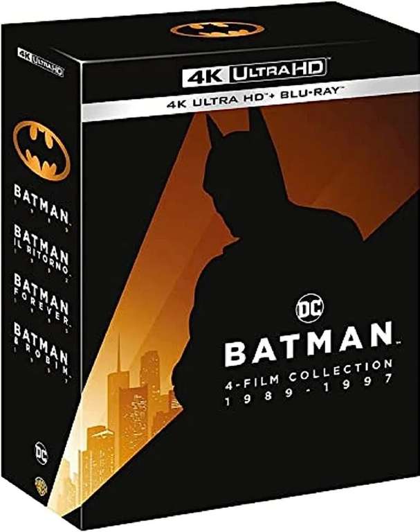 Batman Anthology Kolekcja 1-4 Blu-Ray 4K PL 24,80€