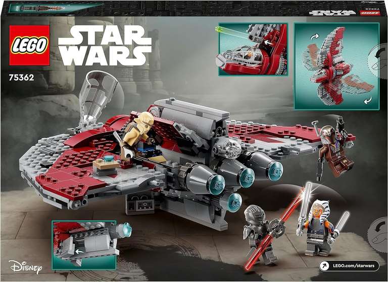 LEGO 75362 Star Wars Prom kosmiczny Jedi T-6 Ahsoki Tano (214 zł przy zakupie 2)