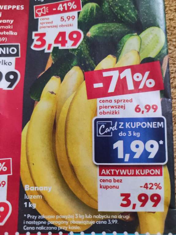 Banany 1 kg