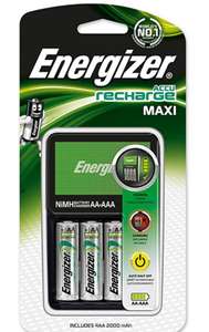 Ładowarka ENERGIZER MAXI + 4x akumulatorki 2000 mAh - darmowa dostawa - "ekologiczne baterie"