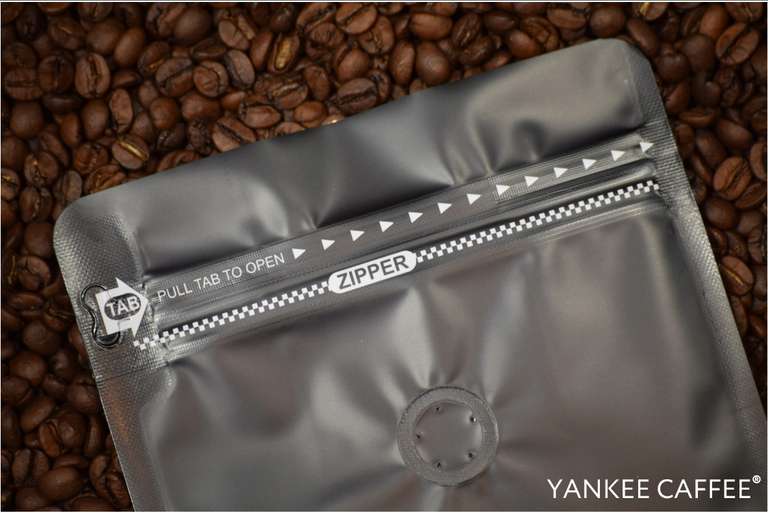 YANKEE CAFFEE - Kawa ziarnista Arabica Świeżo wypalona Niebiańska Pianka 1000 g