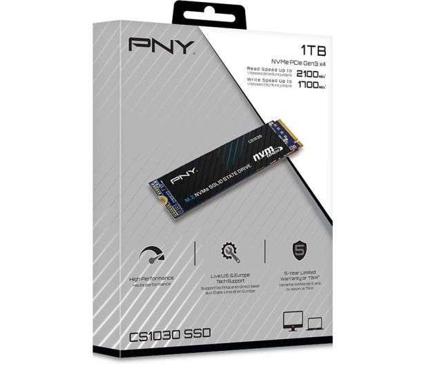 PNY 1TB M.2 PCIe NVMe CS1030