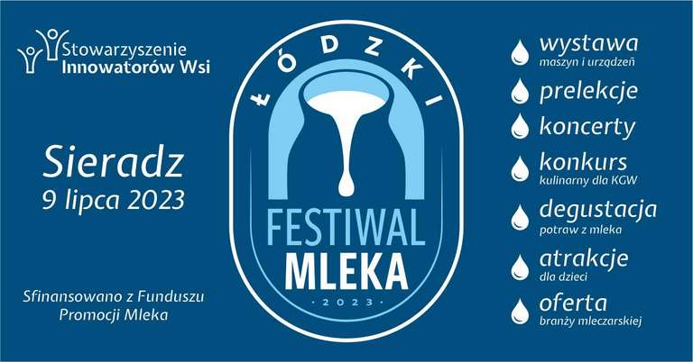 Festiwal Mleka w Sieradzu! After Party, Roksana Węgiel oraz ZAKOPOWER - 9 lipca - darmo