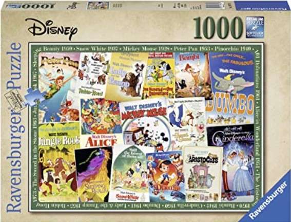 Puzzle 1000 Ravensburger - okazja zbiorcza Disney i inne - około 25 zł