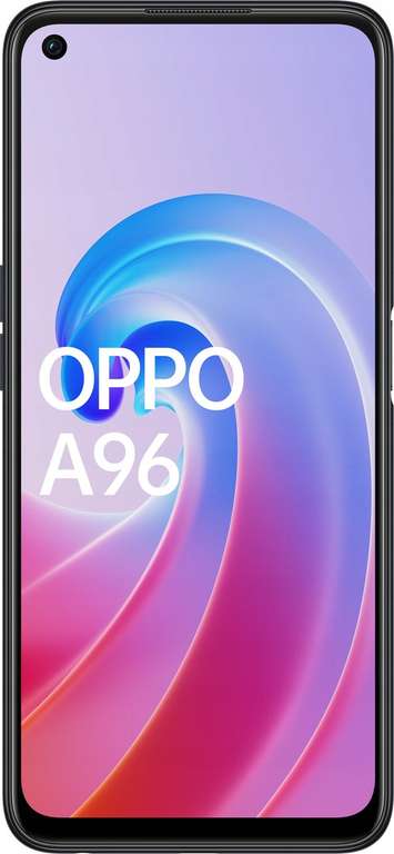 Smartfon OPPO A96 6/128GB 6.59" 90Hz Czarny i Niebieski