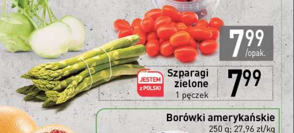 Szparagi zielone pęczek @Stokrotka