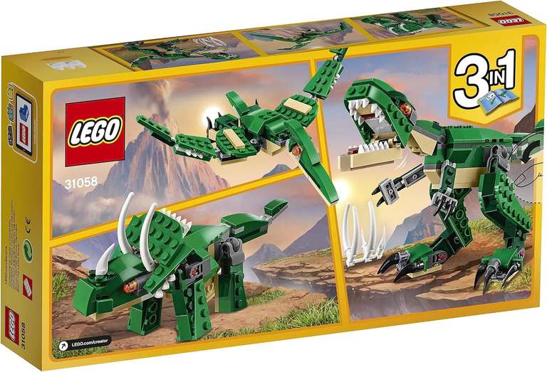 LEGO 31058 CREATOR POTĘŻNE DINOZAURY 3w1