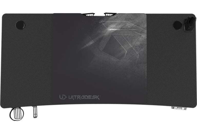 Biurko Ultradesk LEVEL V2 (Czarne) (elektryczna regulacja)