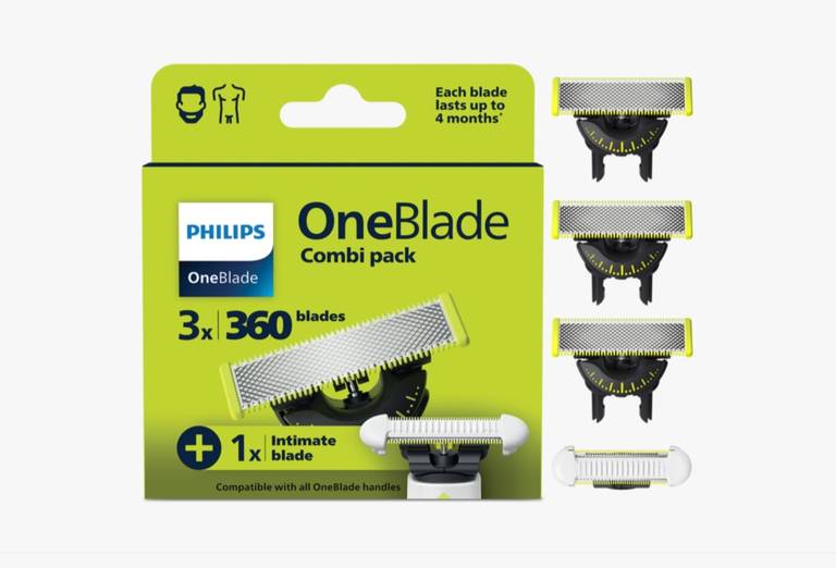 Rossmann: kupon 1+1 gratis na ostrza do maszynek OneBlade, 4 warianty | np. zestaw 4 ostrzy za 89,99 zł przy zakupie 2 (22,49 zł/ostrze)