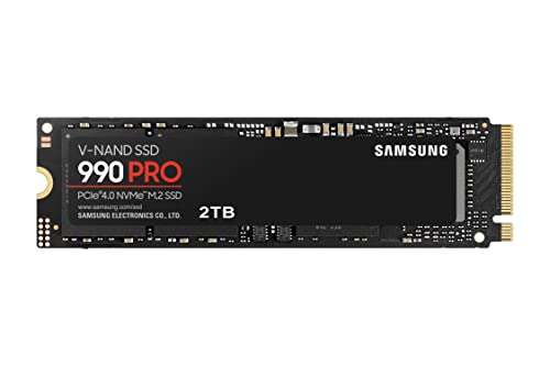 Dysk SSD SAMSUNG 990 PRO 2 TB PCIe 4.0 (do 7450 MB/s) NVMe M.2 (2280) 143.66€ Prime Day
