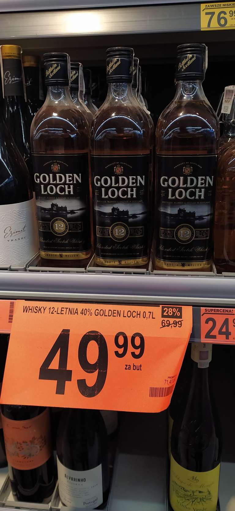 Whisky Golden Loch 12letnia 0.7