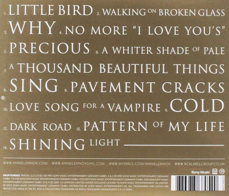 Płyta CD - The Annie Lennox Collection, dostawa 0zł z prime