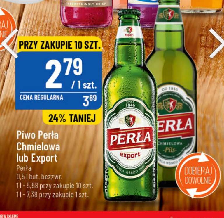 Piwo Perła Polo Market