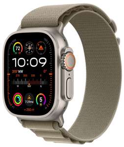 Apple Watch Ultra 2 GPS + Cellular koperta z tytanu 49mm opaska Alpine indygo M