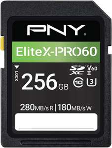 Karta pamięci SDXC PNY EliteX PRO60 256GB UHS-II 180MB/s
