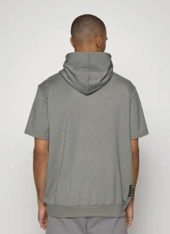 Sportowa bluza męska FILA z krótkimi rękawami i kapturem - r. XS-L (czarna XS-M)@Lounge by Zalando
