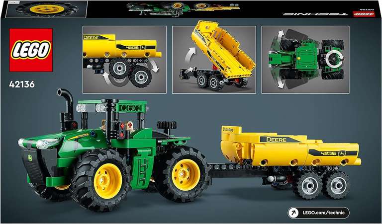 LEGO Technic 42136 Traktor John Deere 9620R 4WD