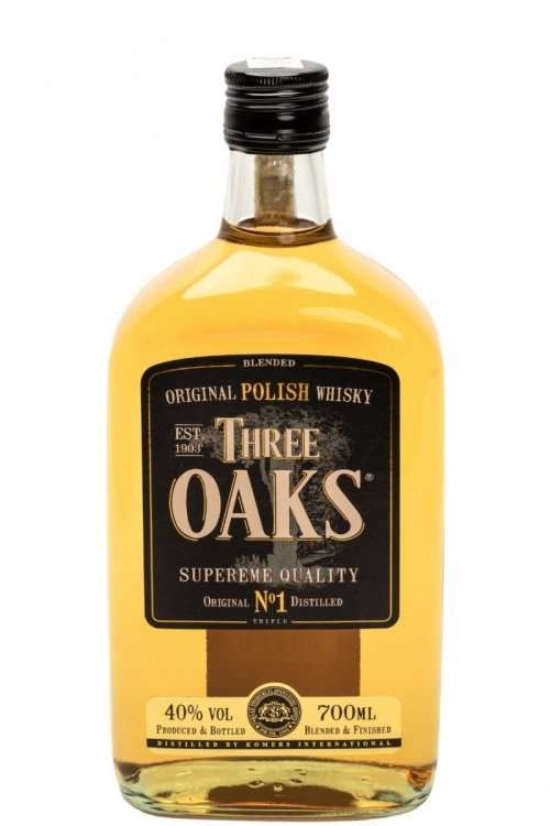 Whisky three oaks 0,7l 38,64 zł