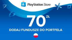 PSN karta 70 PLN - Doładowanie PlayStation Network - PS Store
