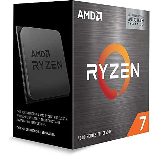 Procesor AMD Ryzen 7 5800X3D z Amazon.de 309.05€ + 5,99 €
