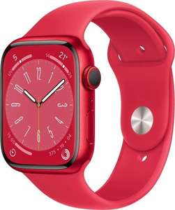 Smartwatch Apple Watch 8 GPS + Cellular 45mm Red Alu Sport Czerwony