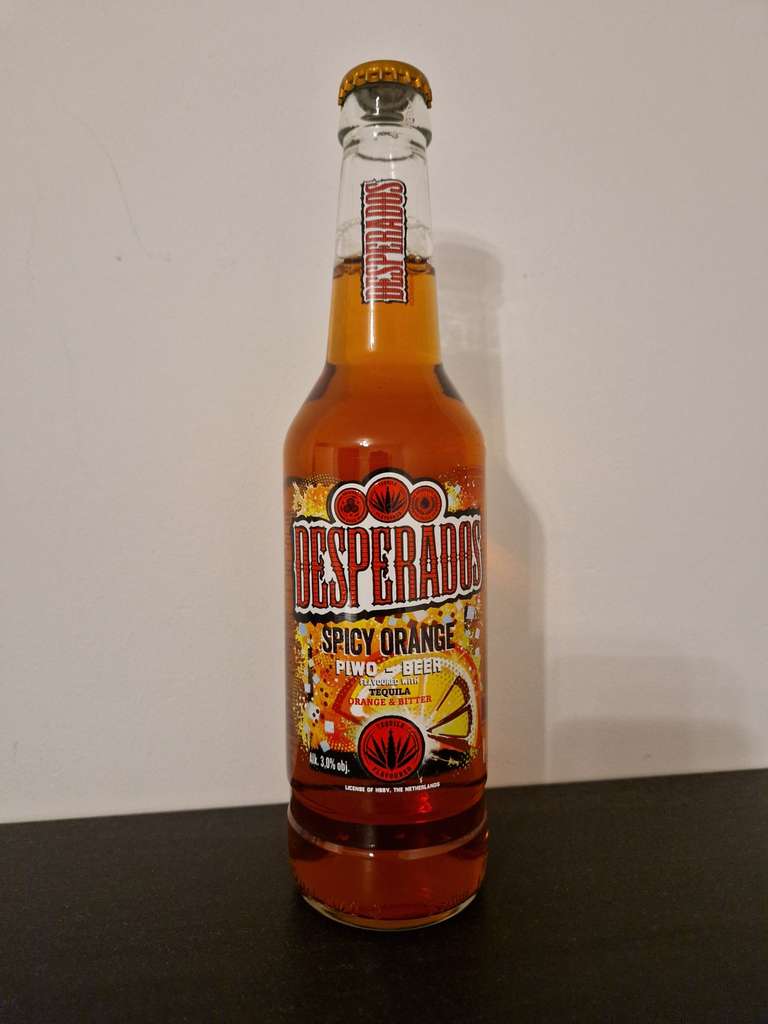 Piwo Desperados 0.4l spicy Orange 3% w podwójnej promocji (12+12) Biedronka