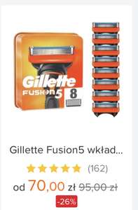Gillette Fusion5 wkłady do maszynki do golenia 8szt
