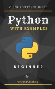 Za Darmo Kindle eBook: Python with Examples for Beginner - Quick Reference Guide