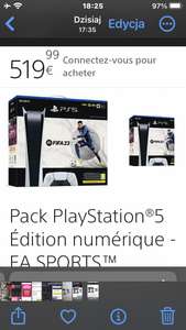 Pack PlayStation5 Édition numérique - EA SPORTS FIFA 23