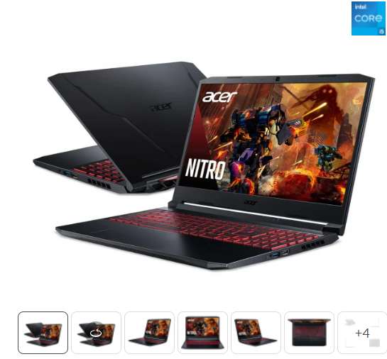 Laptop Acer Nitro 5 i5-11400H/16GB/512 RTX3050Ti 144Hz