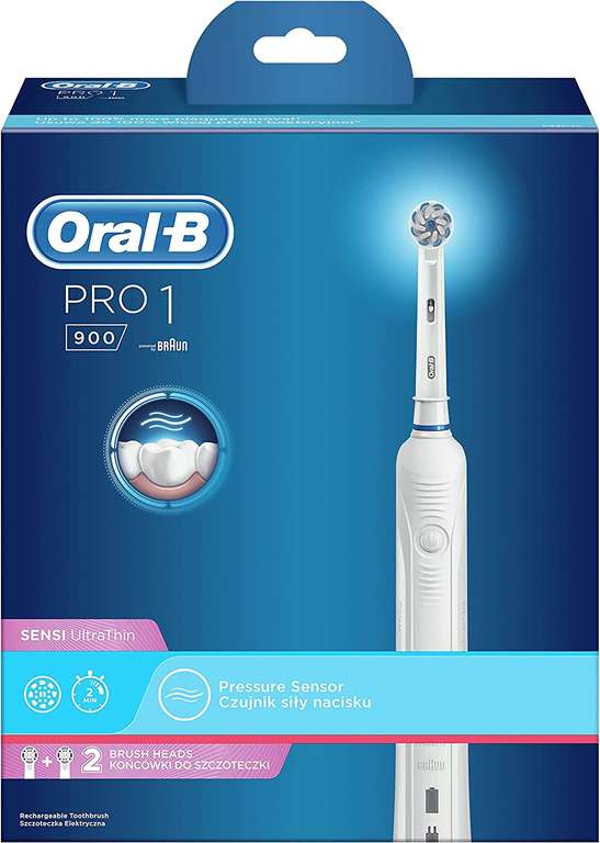 Szczoteczka elektryczna Oral-B Pro 1 900 Sensi Ultrathin