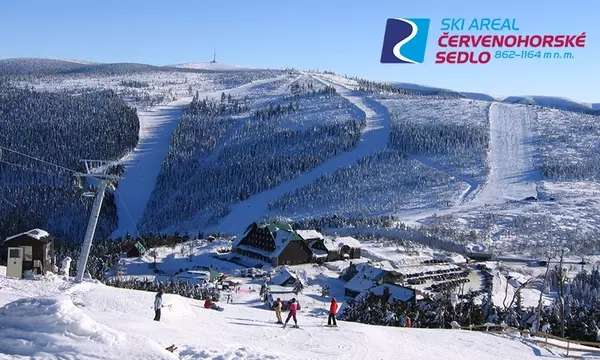 Karnety narciarski Ski areál Červenohorské sedlo w Czechach taniej na Gruponie