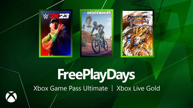 FREE PLAY DAYS - WWE 2K23, Descenders, i Dragon Ball FighterZ dla GOLD / GPU @ Xbox One
