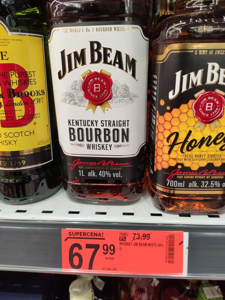 Jim Beam Bourbon 1l - Biedronka