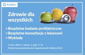 Bezpłatne badania, wykłady, pokazy Kraków Zabłocie 20.22