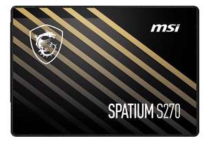 Promocja na Dyski SSD SATA od MSI- spatium S270: 240 GB; 480 GB; 960 GB