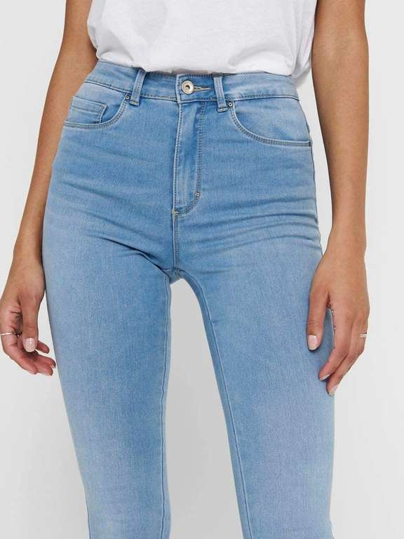 Damskie jeansy skinny fit ONLY (wysoki stan) @ Amazon