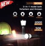 Latarka lampa turystyczna 2w1 Sofirn SC03, 21700, $21.28