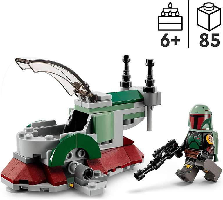 LEGO 75344 Star Wars Mikromyśliwiec Kosmiczny Boby Fetta